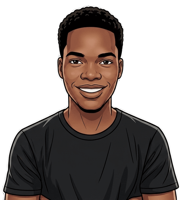 Portrait illustration of Olawale